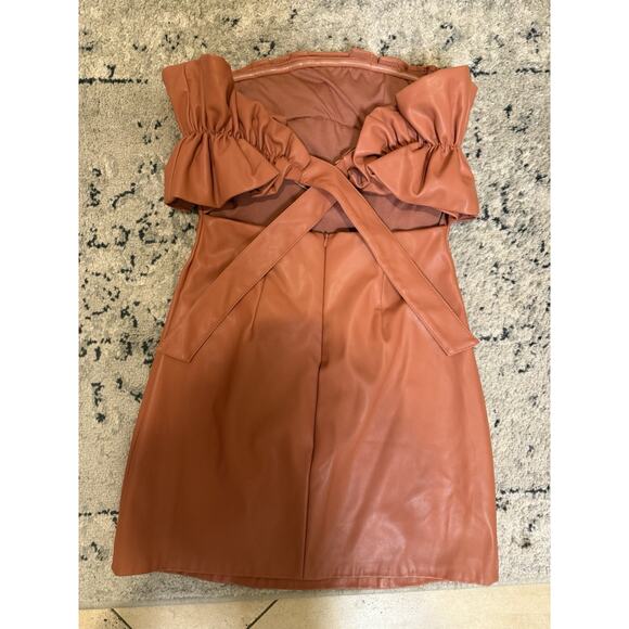 Do + Be faux leather strapless dress - small - Picture 5 of 6